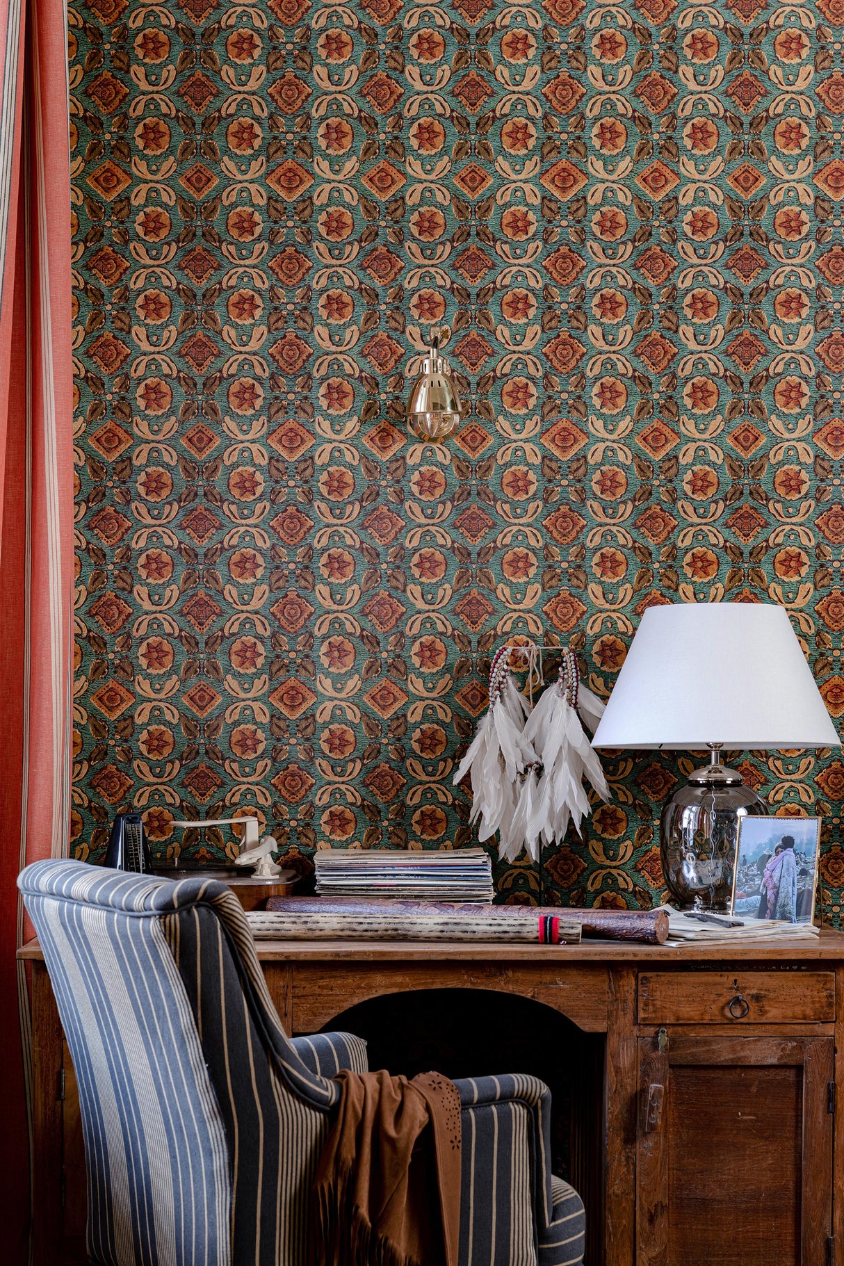 MindTheGap VARANASI Topaz WOODSTOCK Wallpaper