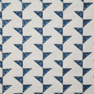 Pindler GEOMETRIC LAPIS Fabric