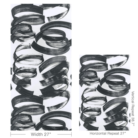 Lee Jofa LARYO PAPER INK Wallpaper