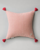 MindTheGap RHUBARB Stripe Cushions Pillow