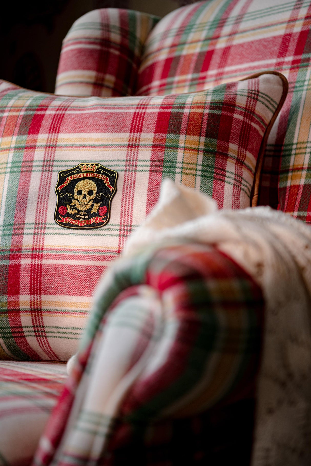 MindTheGap SULLIVAN PLAID Cushions Pillow