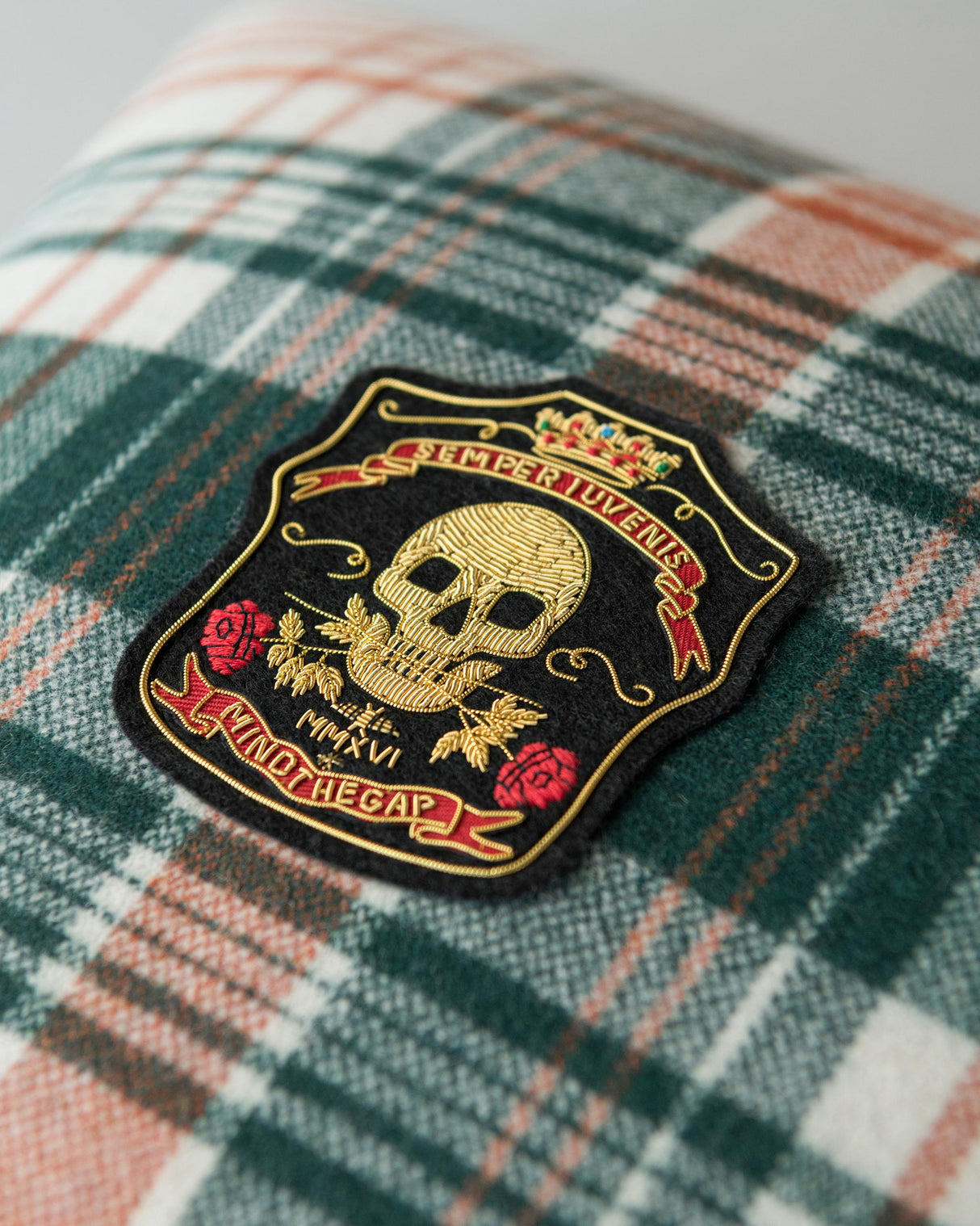 MindTheGap MONTEREY PLAID Cushions Pillow