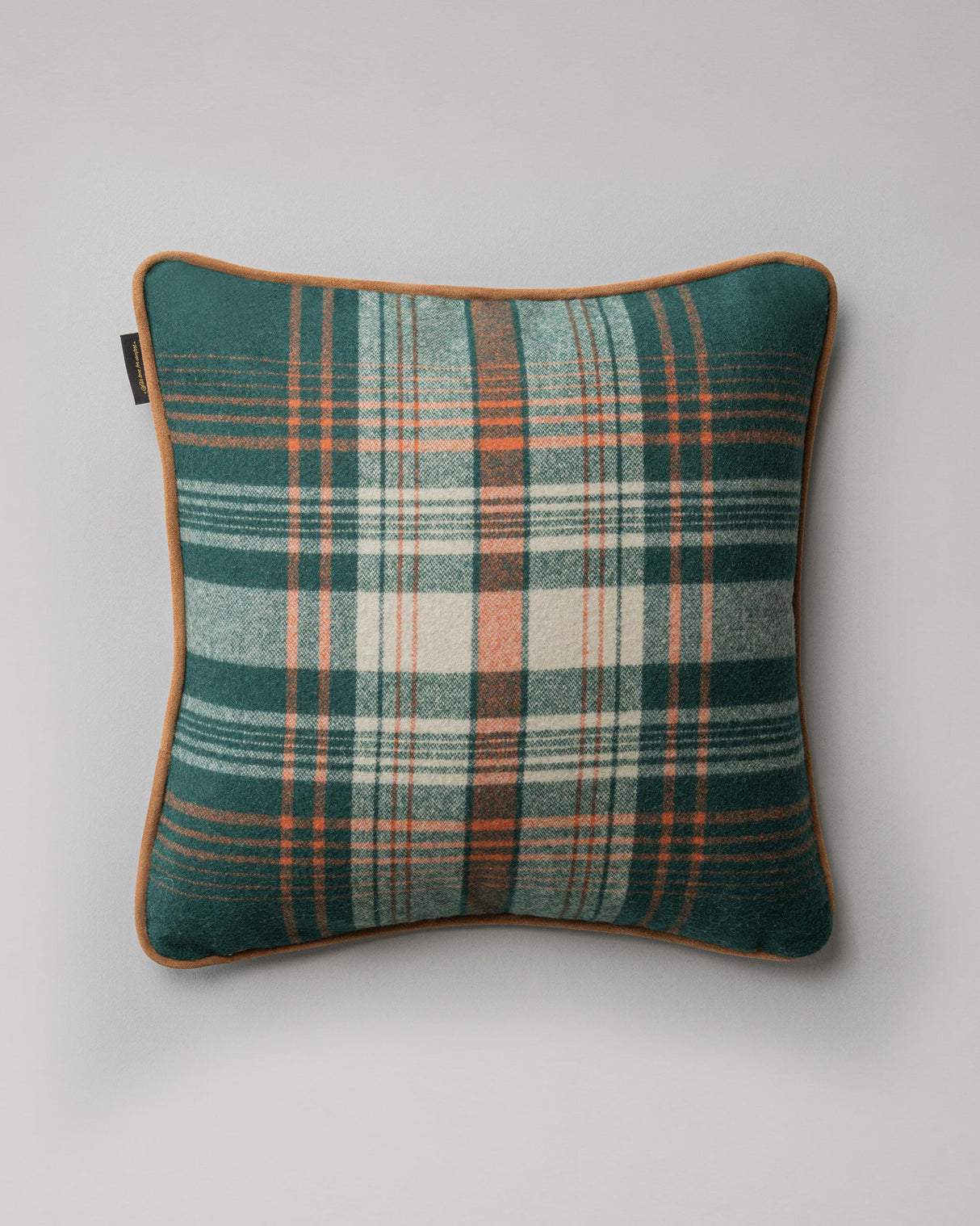 MindTheGap MONTEREY PLAID Green Cushions Pillow