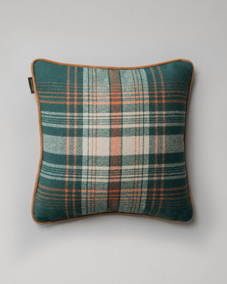 MindTheGap MONTEREY PLAID Green Cushions Pillow