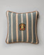 MindTheGap OREGON STRIPES Washed Blue Cushions Pillow