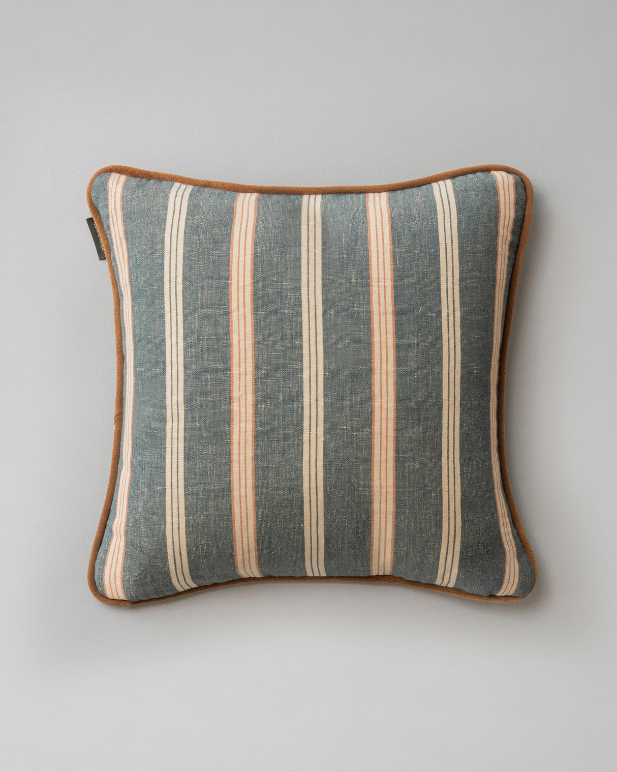 MindTheGap OREGON STRIPES Washed Blue Cushions Pillow