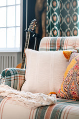 MindTheGap WHITE LAKE Jacquard Cushions Pillow