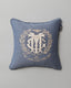 MindTheGap WOODSTOCK DENIM Embroidered Cushions Pillow