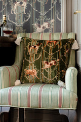 MindTheGap MOUNTAIN DOGS Cypress Green Cushions Pillow