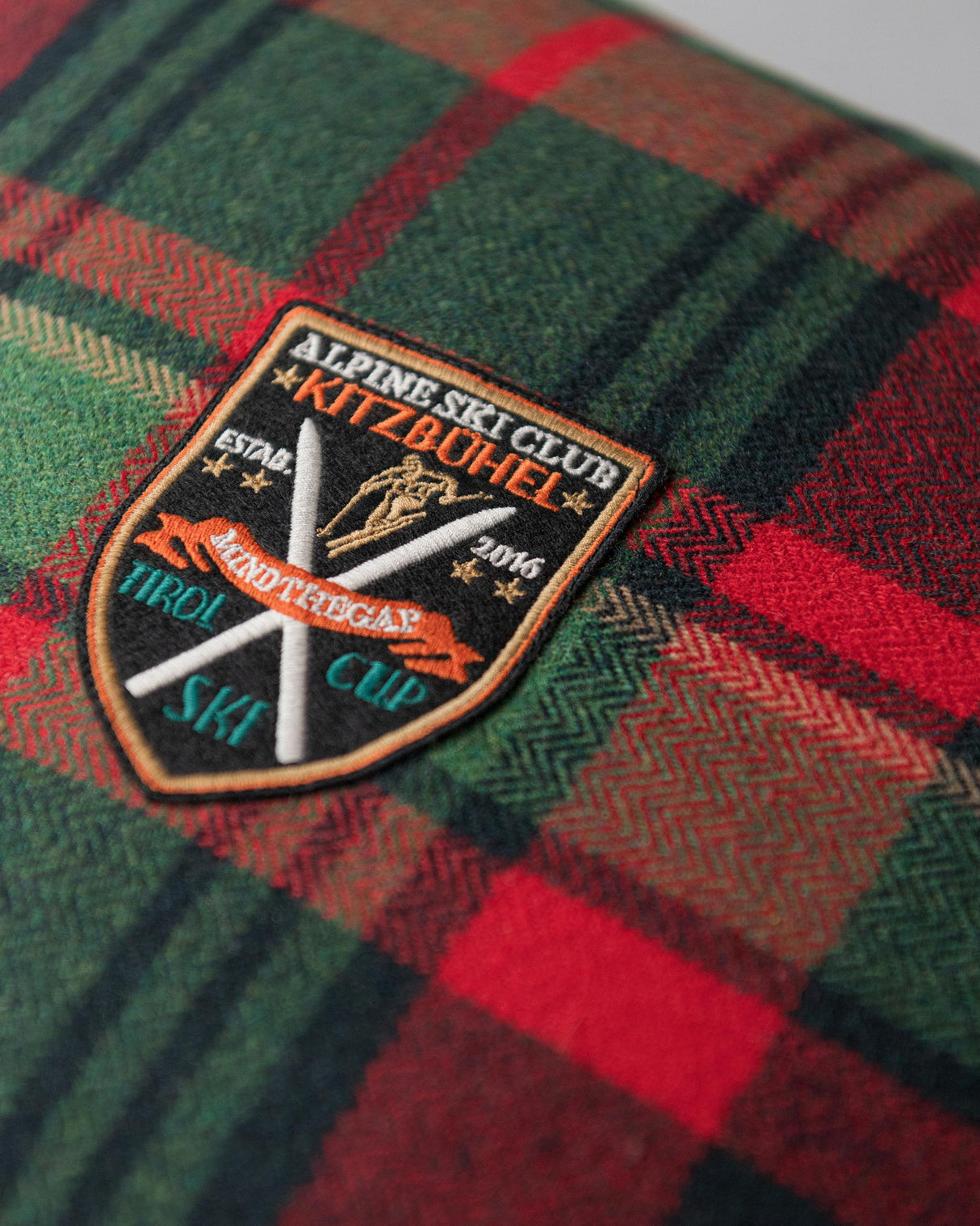 MindTheGap TYROLEAN PLAID Cushions Pillow