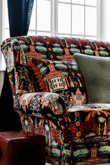 MindTheGap TALES OF TYROL Peat Black Cushions Pillow