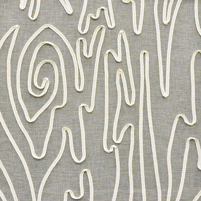 Maxwell TETHER #412 PEWTER Drapery Fabric