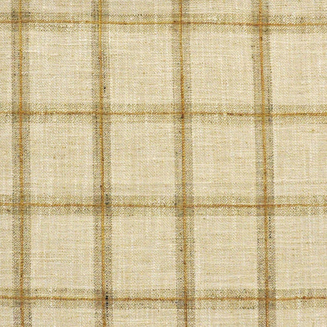 Maxwell GRIDIRON #614 HONEY Drapery Fabric