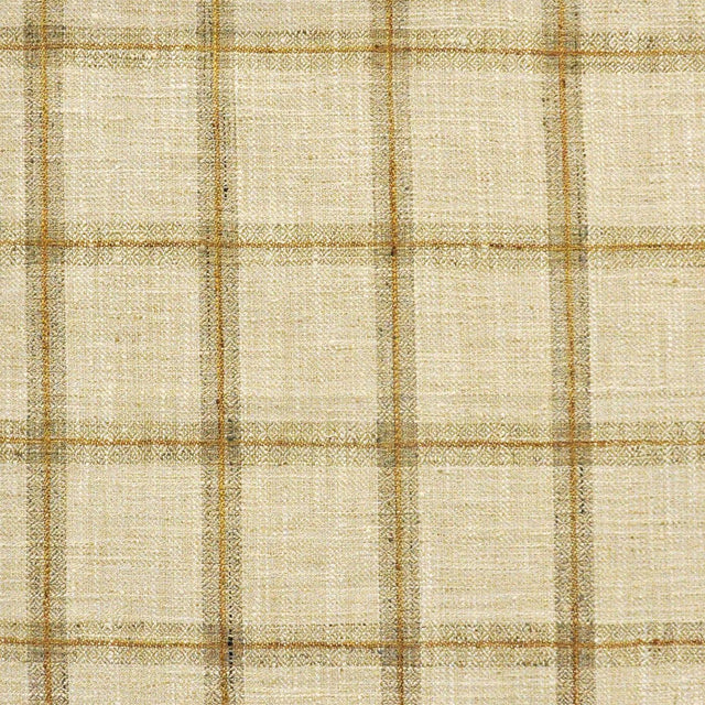 Maxwell GRIDIRON #614 HONEY Drapery Fabric