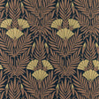 Maxwell FLORAL FANFARE (WP) #03 BURNT ORANGE Wallpaper