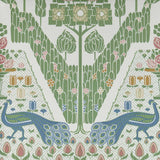 Maxwell PEACOCK TOPIARY (WP) #02 FERN Wallpaper