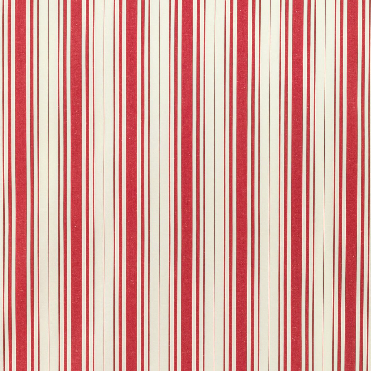 Lee Jofa Baldwin Stripe Poppy Fabric