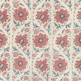 Lee Jofa Calico Vine Blue Red Fabric