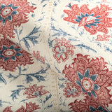 Lee Jofa CALICO VINE BLUE RED Fabric