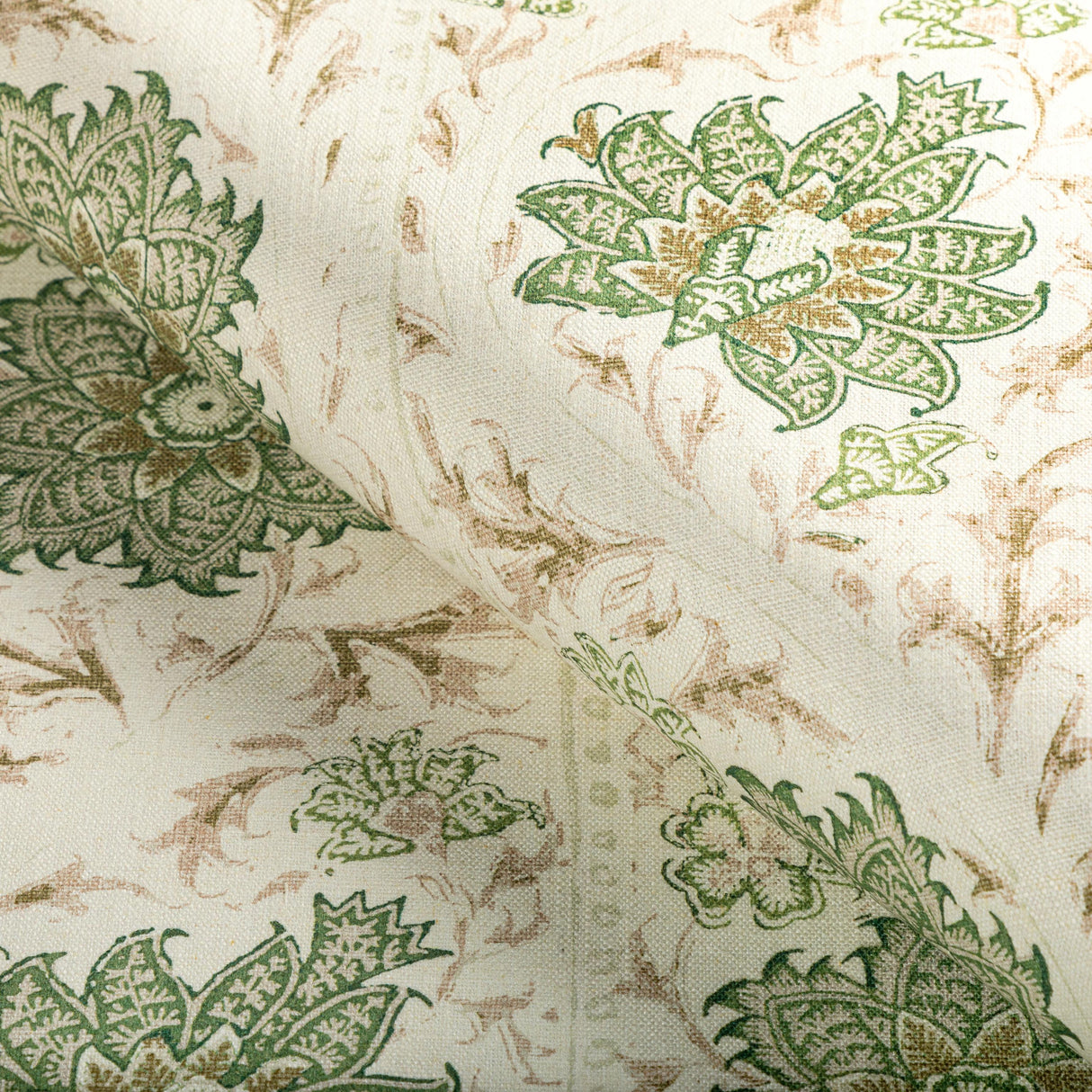 Lee Jofa CALICO VINE GREENERY Fabric