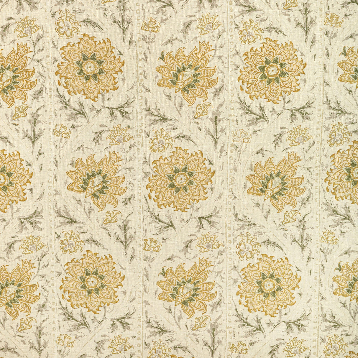 Lee Jofa CALICO VINE MARIGOLD Fabric