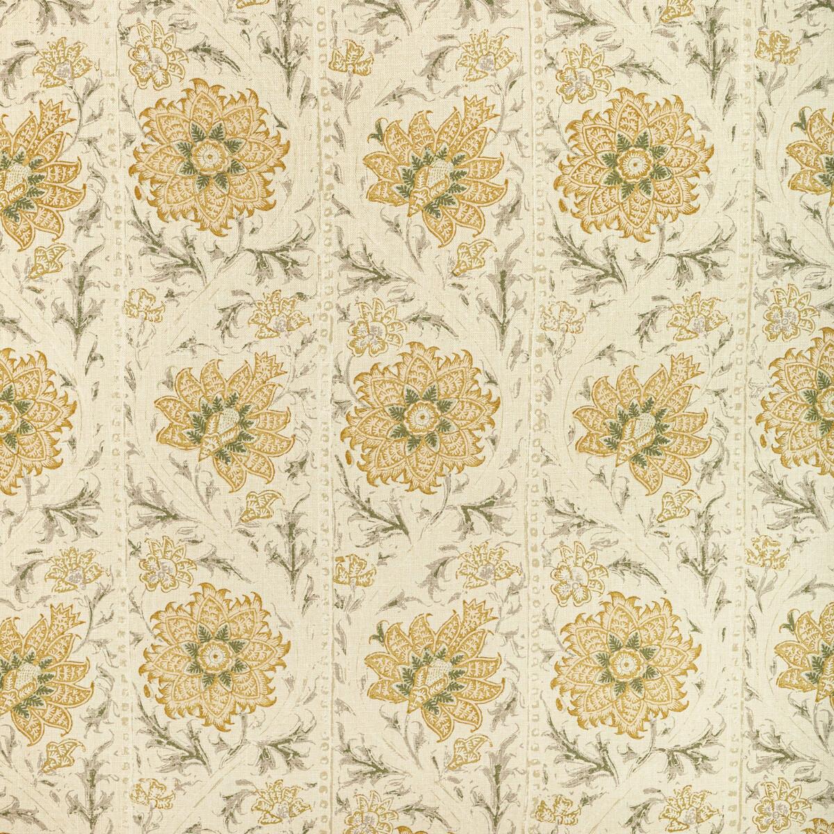 Lee Jofa Calico Vine Marigold Fabric