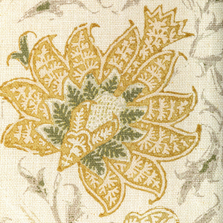 Lee Jofa CALICO VINE MARIGOLD Fabric