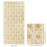 Lee Jofa CALICO VINE MARIGOLD Fabric