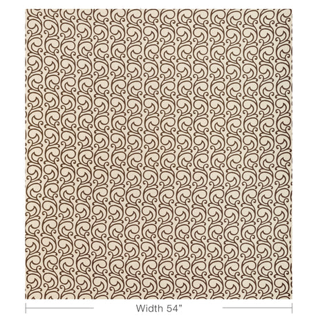 Lee Jofa SERENDIPITY SCROLL TEA Fabric