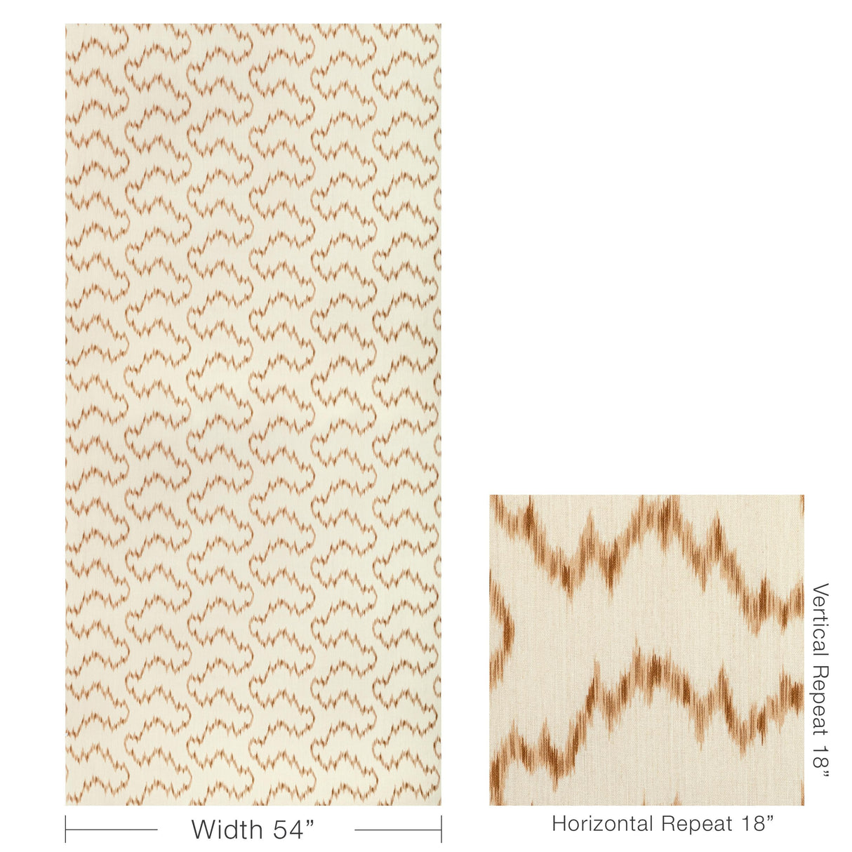 Lee Jofa MALLORCAN IKAT CAMEL Fabric