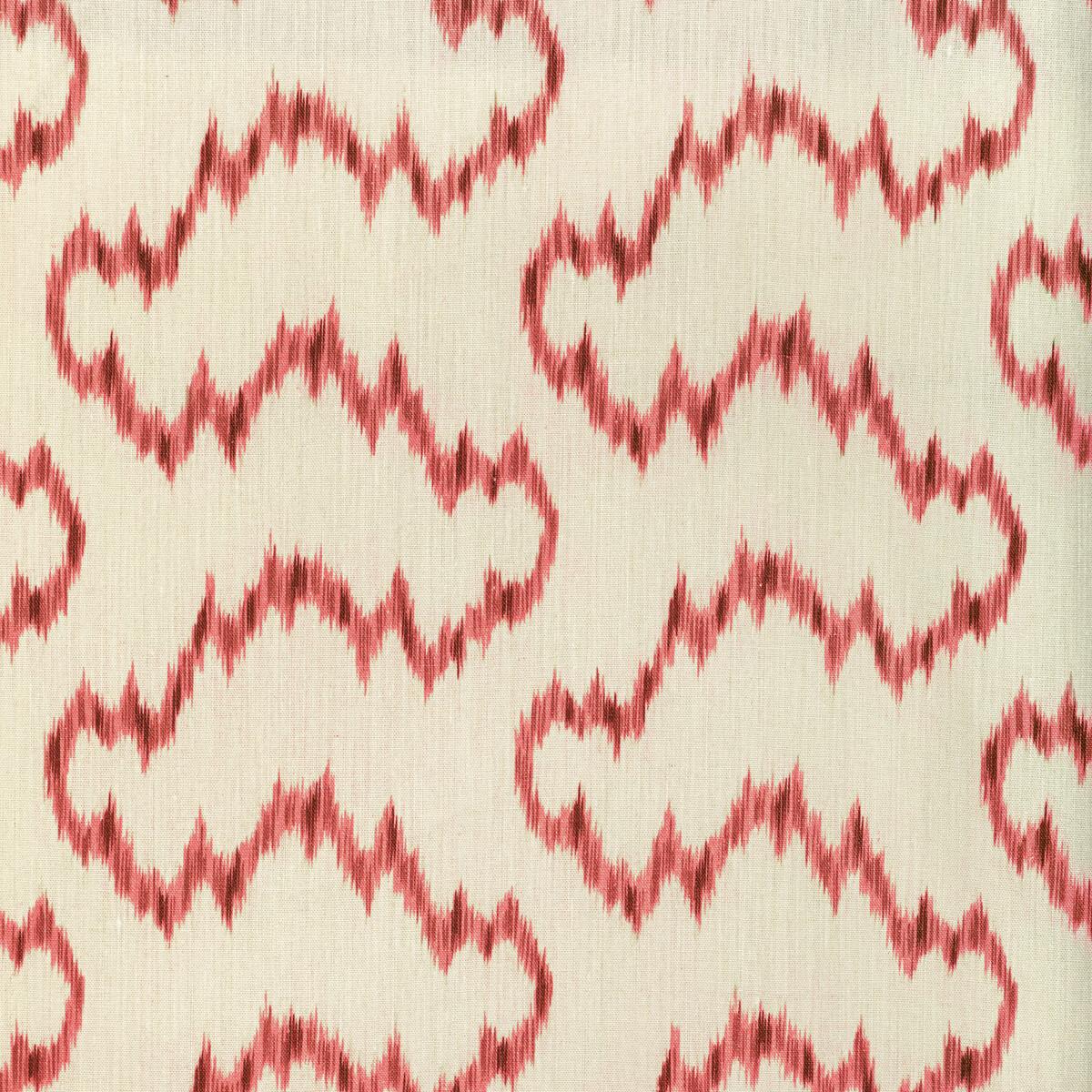 Lee Jofa Mallorcan Ikat Berry Fabric