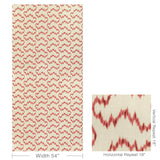Lee Jofa MALLORCAN IKAT BERRY Fabric