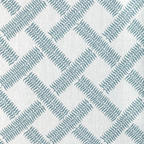 Lee Jofa GARDEN TRELLIS WEAVE SKY Fabric