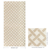 Lee Jofa GARDEN TRELLIS WEAVE SAND Fabric