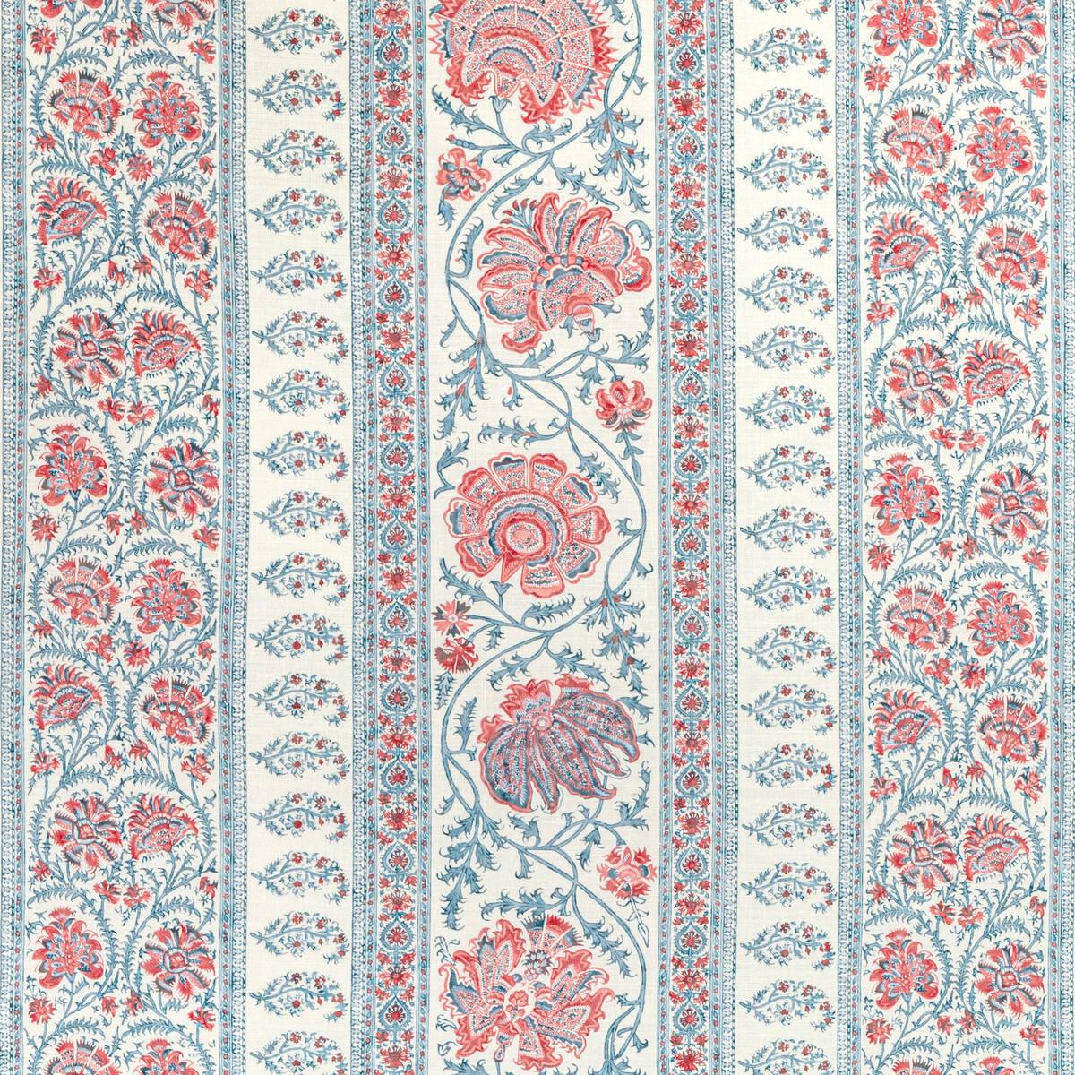 Lee Jofa Indiennes Stripe Berry Fabric