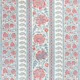 Lee Jofa Indiennes Stripe Berry Fabric