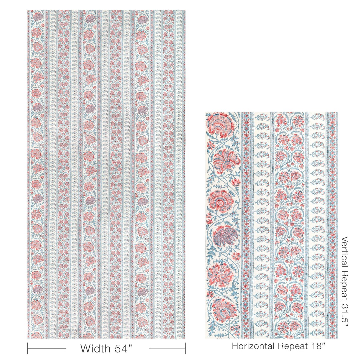 Lee Jofa INDIENNES STRIPE BERRY Fabric