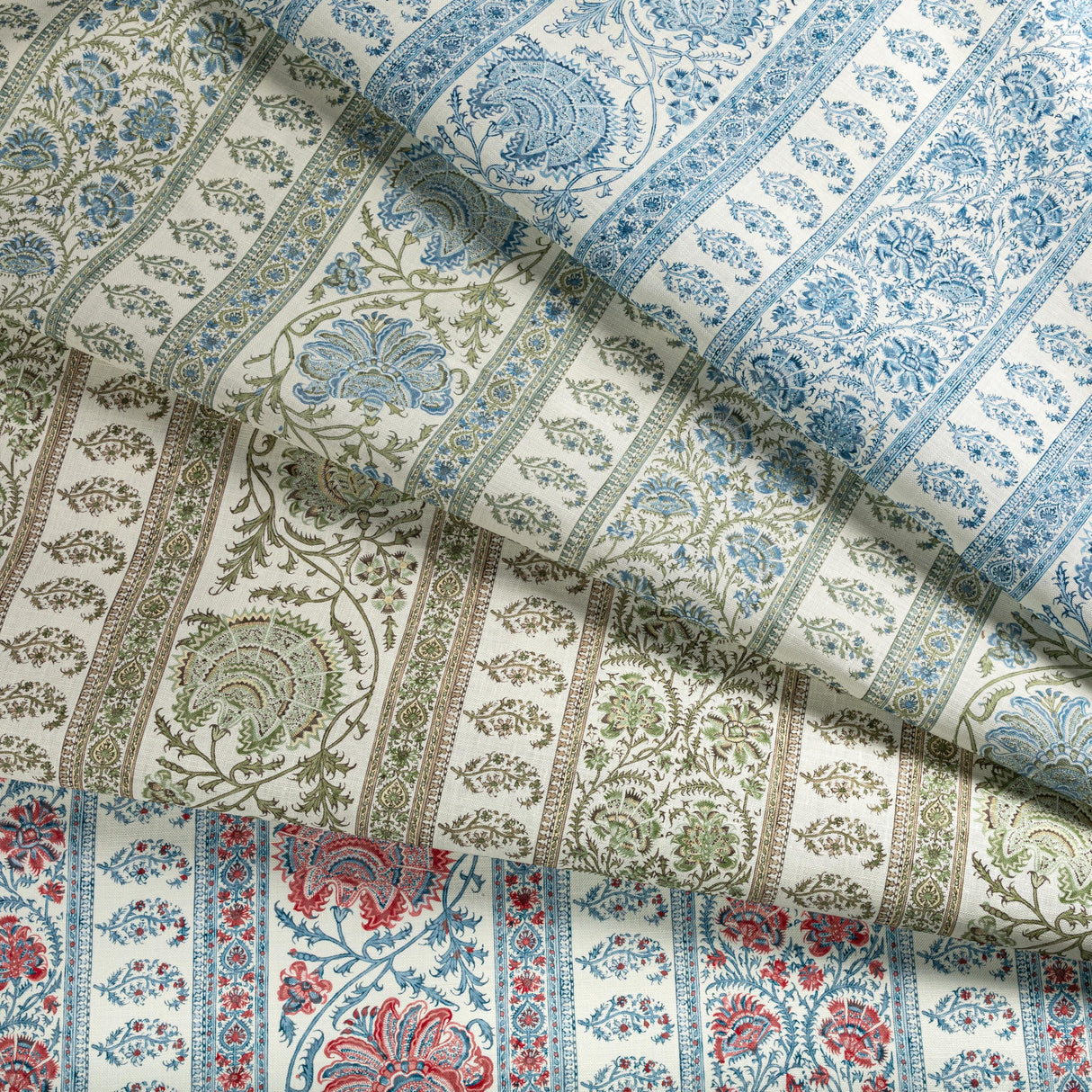 Lee Jofa INDIENNES STRIPE BERRY Fabric