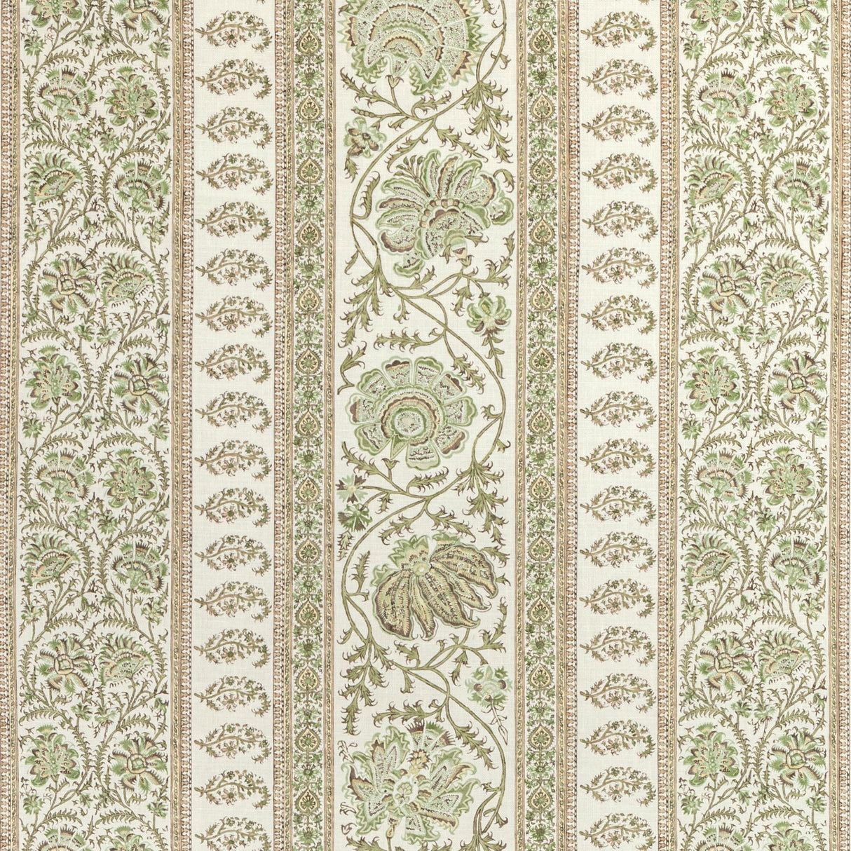 Lee Jofa INDIENNES STRIPE IVY Fabric