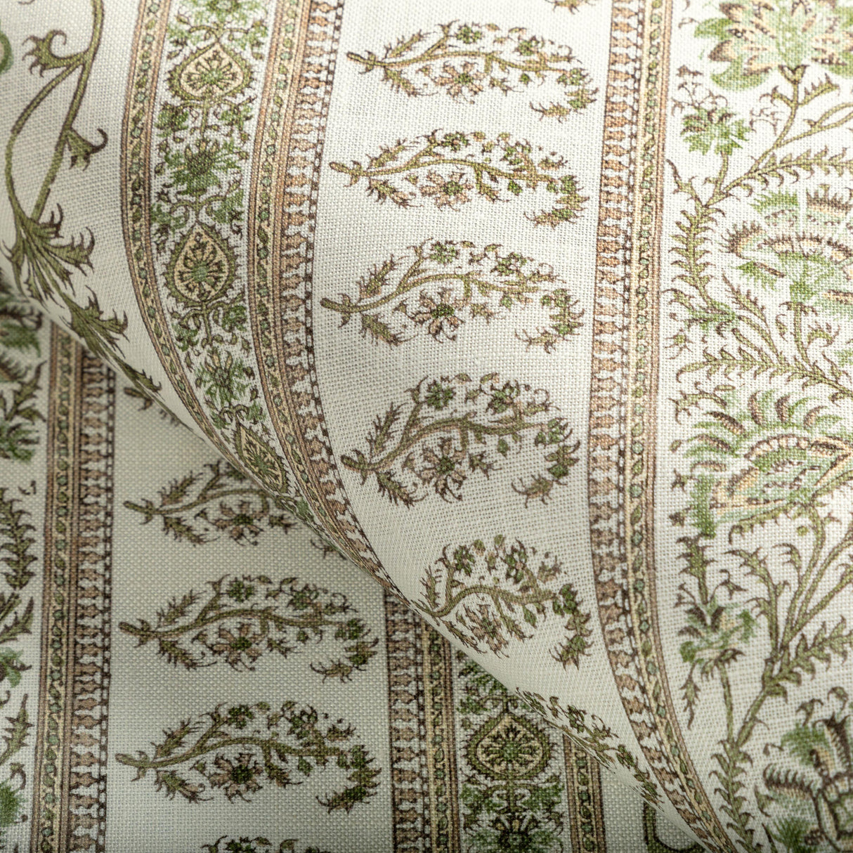 Lee Jofa INDIENNES STRIPE IVY Fabric