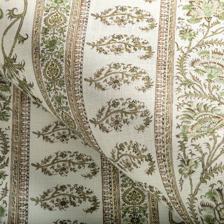 Lee Jofa INDIENNES STRIPE IVY Fabric