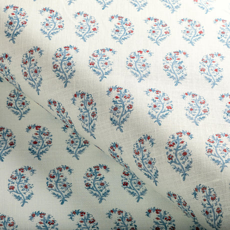 Lee Jofa INDIENNES PAISLEY BERRY Fabric
