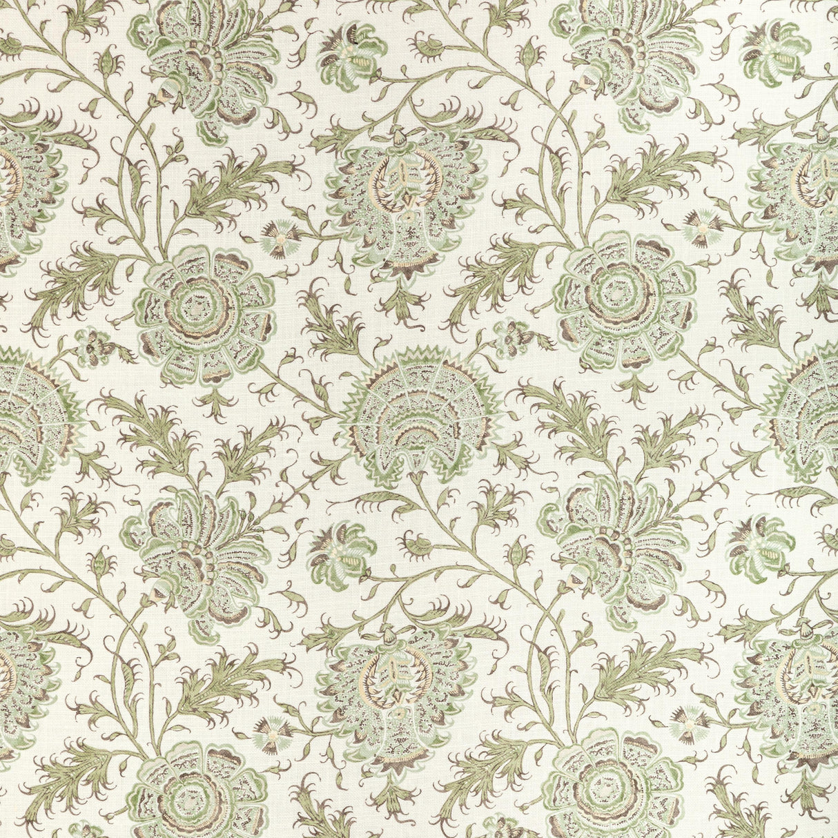 Lee Jofa INDIENNES FLORAL IVY Fabric