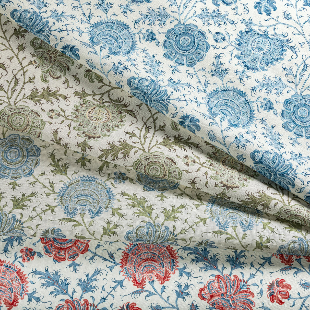 Lee Jofa INDIENNES FLORAL IVY Fabric