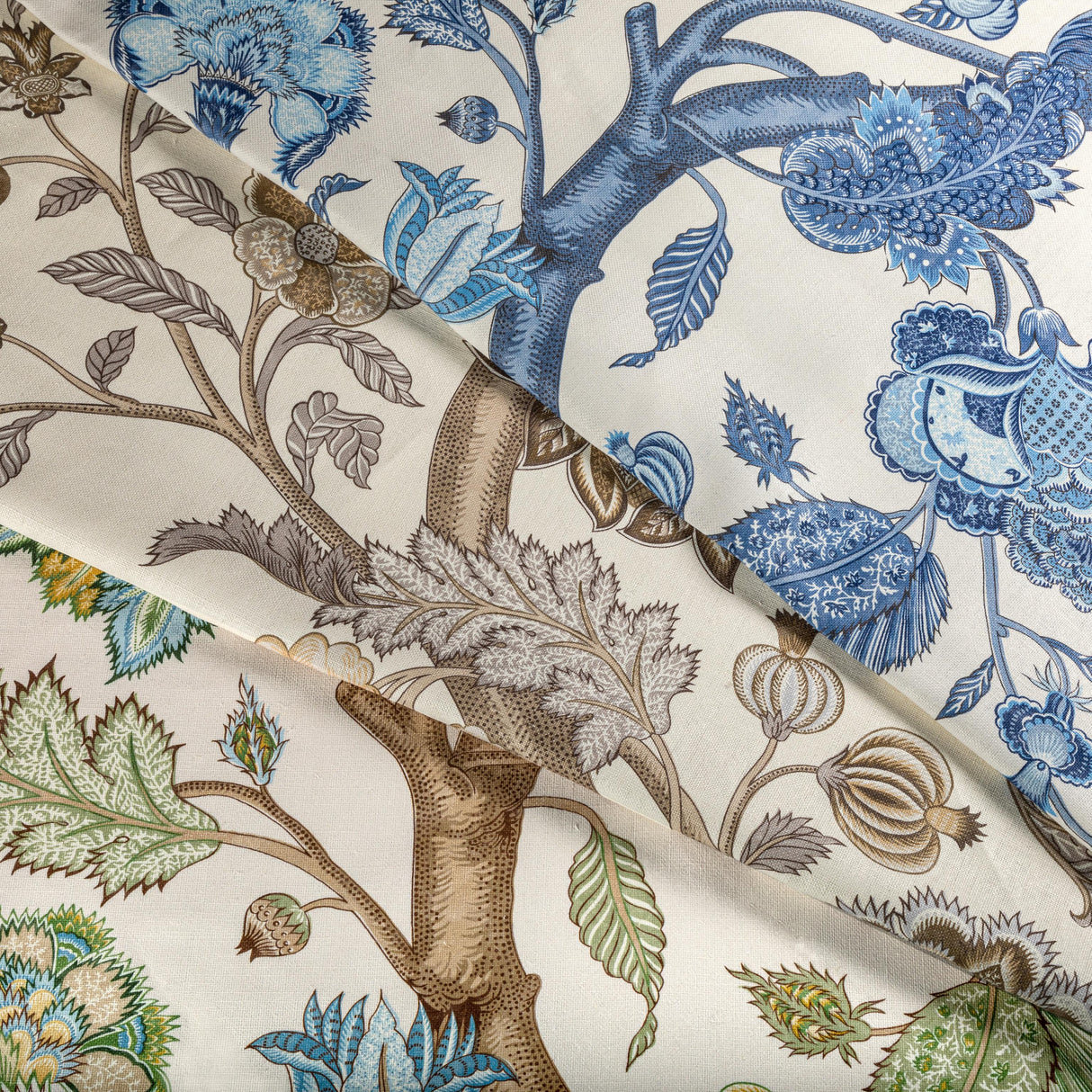 Lee Jofa PALAMPORE PRINT DELFT Fabric