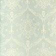 Lee Jofa HAYES EMBROIDERY AQUA Drapery Fabric