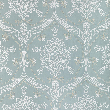 Lee Jofa HAYES EMBROIDERY BLUE Drapery Fabric