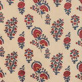 Lee Jofa MEAD EMBROIDERY RED/BLUE Drapery Fabric