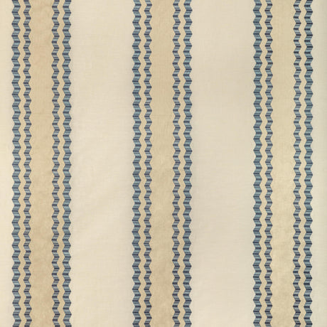 Lee Jofa WALDON STRIPE BLUE Drapery Fabric