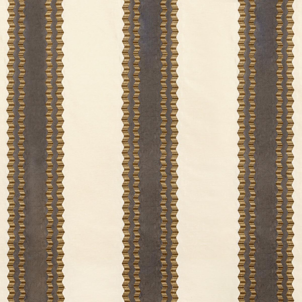 Lee Jofa Waldon Stripe Brown Fabric